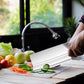 Couteau de chef de cuisine tranchant en acier inoxydable premium