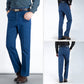 🔥 Jeans taille haute à coupe droite pour hommes