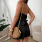 Ensemble 2 pièces avec gilet dos-nu et short