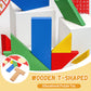 🧩Puzzle éducatif en bois en forme de T