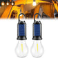 Éclairage de tente à énergie solaire, lanterne de camping LED rechargeable par US
