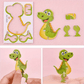 🤗Puzzle éducatif de dessin animé 3D