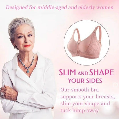 💖Soutien-gorge grande taille pour femmes avec fermeture sur le devant