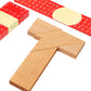 🧩Puzzle éducatif en bois en forme de T