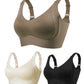 🎁Achetez 1 et obtenez 3 paquets💕Soutien-gorge push-up côtelé pour femmes, réglable et sans fil
