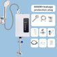 🔥 50% DE RÉDUCTION ! ✨ Chauffe-eau Instantané sans Réservoir - Design Compact avec Contrôle de Température Numérique pour Économie d'Énergie ⚡🚿