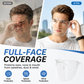 🔥Vente flash – 50 % de réduction | Masque de protection pour le visage et les yeux, confortable toute la journée