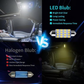 💎 50% DE RÉDUCTION ! 💎 Kit de 42 Pièces d'Éclairage Intérieur pour Voiture – Super Lumineuses, Blanc Pur & Plug & Play 🚗💡