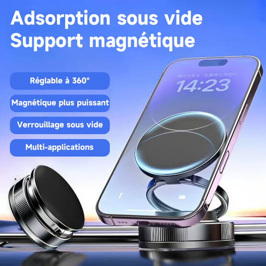 🔥Dernier jour - 49% de réduction🔥 Support magnétique pour téléphone à aspiration
