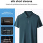 🔥 Offre à moitié prix🔥Chemise d'affaires en soie Quick Dry Ice pour hommes