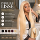 🔥‑50% OFFRE LIMITÉE👩‍🦰 Perruque frontale droite soie, compacte et naturelle, confortable à porter au quotidien ✨