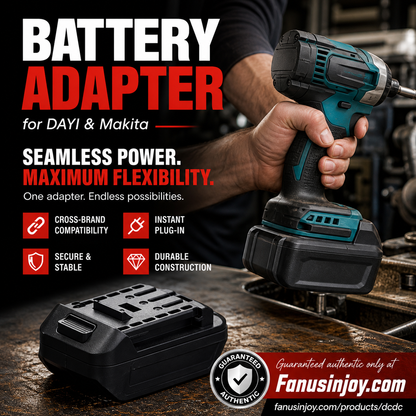 🏭Factory Direct 50% Off！🔋 Professional tools boost efficiency by 80%！🛠️Battery Adapter for DAYI & Makita