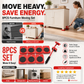 🎁Nouveautés 2026 : 50 % de réduction💥Système de déplacement de meubles – levage et glissement jusqu’à 800 lbs, rotation à 360°, patins protégeant les sols. Déplacez facilement des meubles lourds tout seul ! 🛡️💪