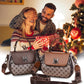 Sac à bandoulière en cuir multifonctionnel tendance