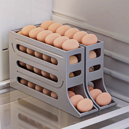 🧑‍🍳Rangement pour oeufs à 4 étages avec design incliné