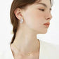 Boucles d'oreilles avec diamants