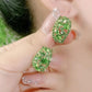 Boucles d'oreilles avec diamants