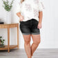 🔥 Short en jean à taille moyenne pour femmes