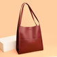 💥Sac à bandoulière en cuir de couleur unie