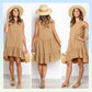 💥Hot Sale 💥- Robe sans Manches à Pois Élégante pour Femmes