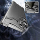 Coque de téléphone créative avec squelette métallique pour Samsung S24/23