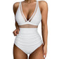 Maillot de bain avec contrôle du ventre en maille