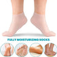 Masque hydratant pour les pieds, chaussettes exfoliantes en silicone, chaussettes de protection pour la plage