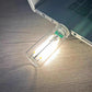 Lampe de Nuit USB Portable à Ampoule en Verre avec Commande Tactile