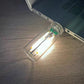 Lampe de Nuit USB Portable à Ampoule en Verre avec Commande Tactile