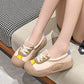 Chaussures respirantes et décontractées à plateforme épaisse pour femmes