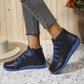 Bottes de Cheville Vintage Confortables avec Soutien de Voûte pour Femmes