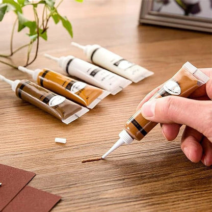 Peinture de réparation pour rayures sur meubles en bois 🏠