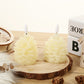 Bougies LED sans Flamme en Forme de Pomme de Pin pour la Décoration des Fêtes