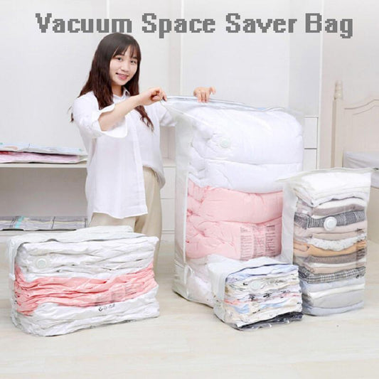 🧳 ACHETEZ 2, OFFERT 1 ! 🧦 Sac de Rangement 3D à Compression Trois Secondes – Sans Vide, Économiseur d'Espace & Réutilisable ✈️