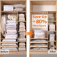 🧳 ACHETEZ 2, OFFERT 1 ! 🧦 Sac de Rangement 3D à Compression Trois Secondes – Sans Vide, Économiseur d'Espace & Réutilisable ✈️