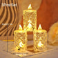 Lampe à Bougie en Cristal Sans Flamme