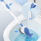 Ensemble de brosses de nettoyage pour toilettes avec ventouse murale