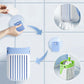 Ensemble de brosses de nettoyage pour toilettes avec ventouse murale
