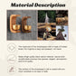 🌸🎐Carillon magnétique en bois pour sonnette Décoration🎐