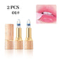 👄 Limited Time Half Price - Crystal Flower Thermostatic Color Changing Jelly Lipstick (rouge à lèvres gelée thermostatique à couleur changeante)