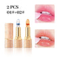 👄 Limited Time Half Price - Crystal Flower Thermostatic Color Changing Jelly Lipstick (rouge à lèvres gelée thermostatique à couleur changeante)