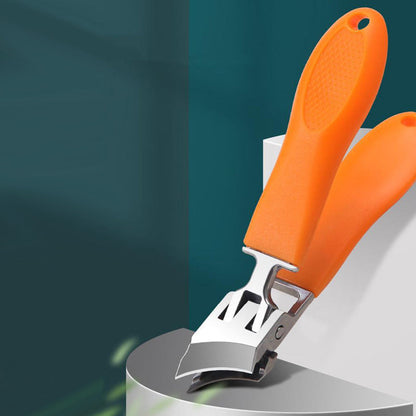 🎅Achetez-en 1 obtenez-en 1 gratuitement🎉Coupe-ongles incliné à large ouverture de mâchoire et anti-éclaboussures