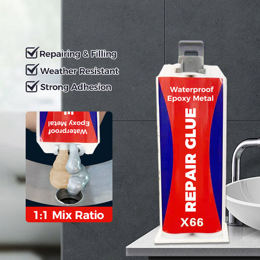 Colle Époxy de Réparation Étanche pour Métal