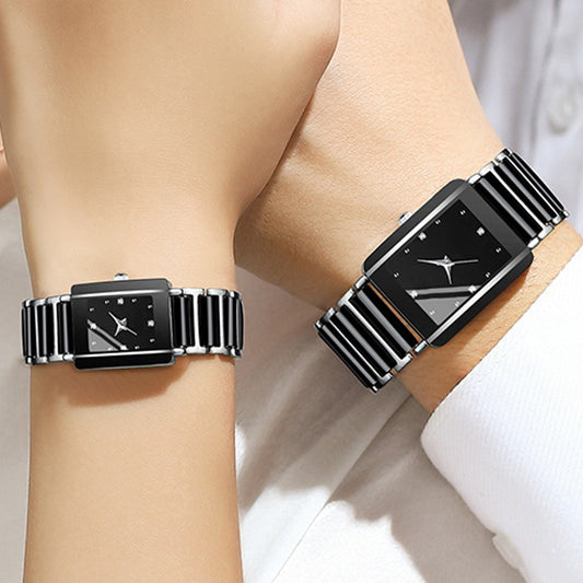 Montre Carrée Polyvalente Décontractée et Tendance