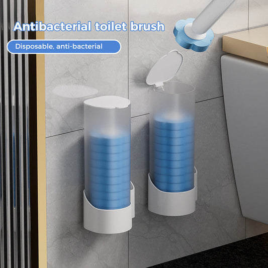 💕Brosse de nettoyage jetable murale pour toilettes à usage domestique✨