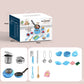 👧🏻 60% DE RÉDUCTION ! 🎉 Mini-Cuisine Enfant 22 Pièces – Réaliste, Éducatif & Sûr 🍳📦