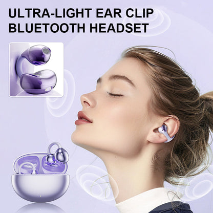 Écouteurs Bluetooth Ultra-Légers à Clip à Oreilles Ouvertes