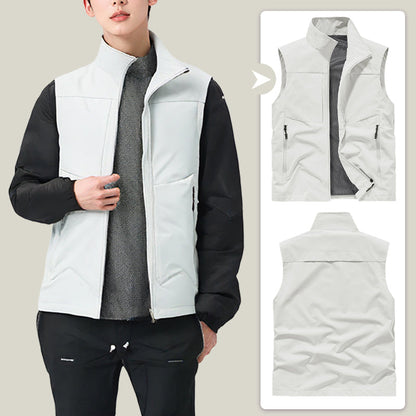 Gilet Confortable Pour Hommes à Séchage Rapide avec Poches