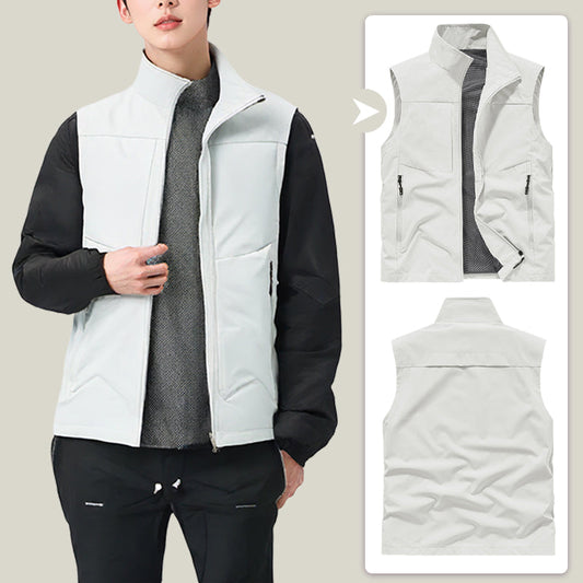 Gilet Confortable Pour Hommes à Séchage Rapide avec Poches