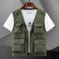 🔥Gilet multi-poches léger et respirant pour hommes en extérieur🔥
